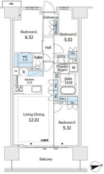 パークホームズ柏たなかの物件間取画像